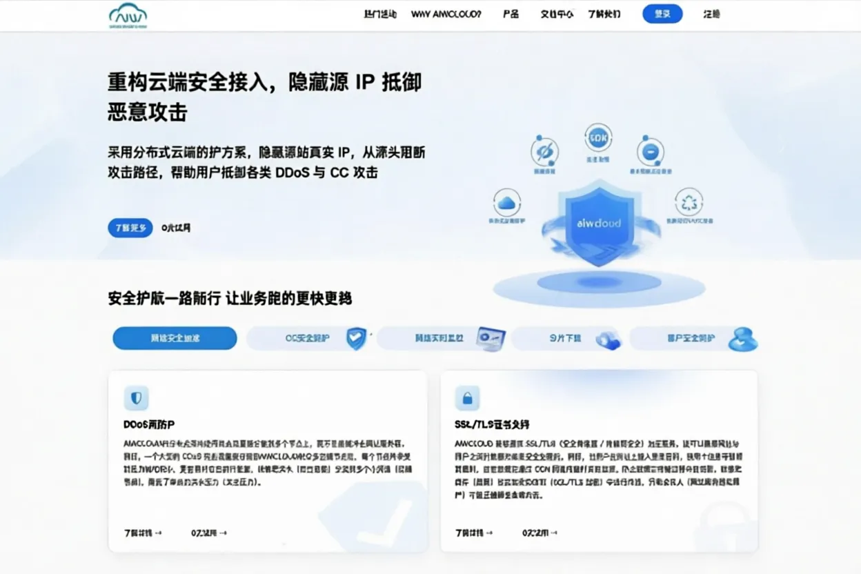 AIWcloud Self-Developed High-Defense CDN: Ultimate Attack Resistance, No KYC/ICP Filing, Includes Mainland Nodes, Solves China Mobile Blocking - Image 1