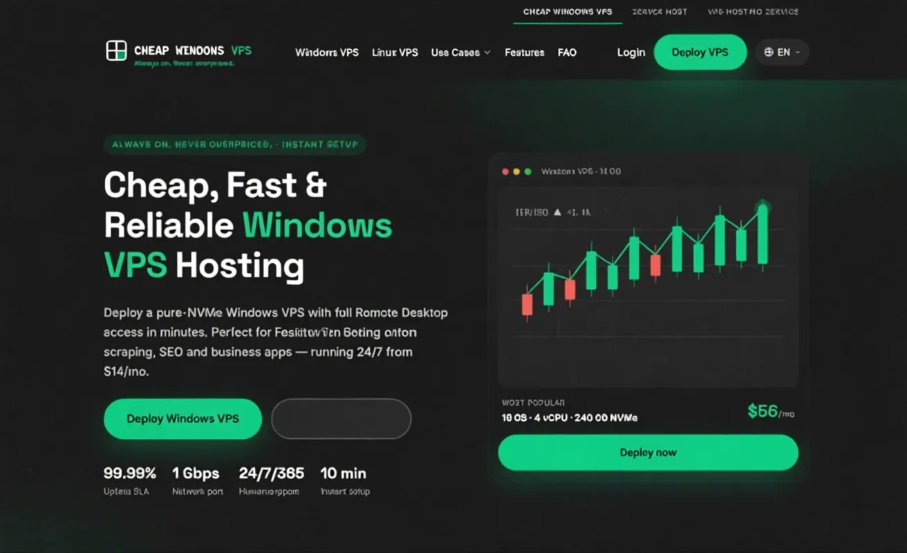 US/Canada Windows VPS as low as $85/year: 4GB RAM/2 Cores/60GB NVMe/1Gbps Unlimited Bandwidth/Multiple Datacenters - Image 1