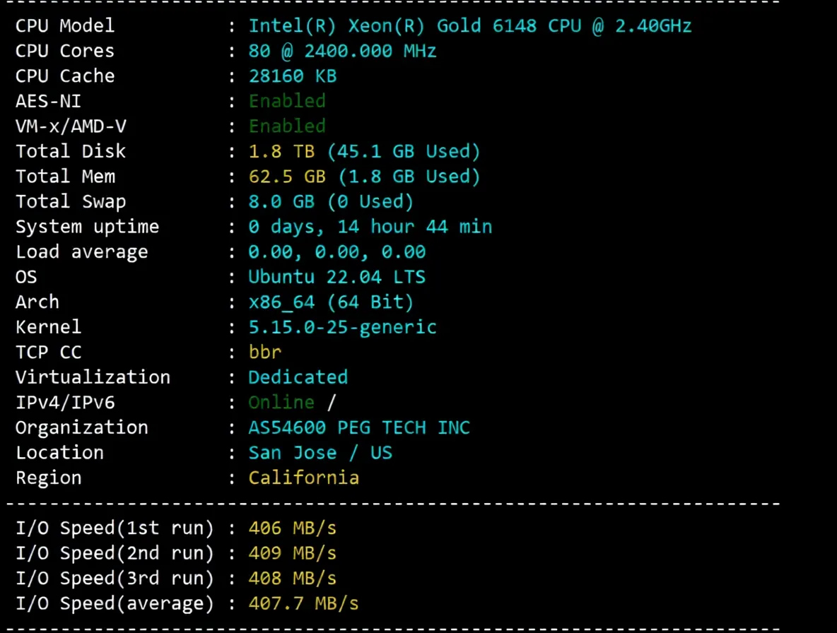 🟩Update🟩Detailed Review of RakSmart Silicon Valley Data Center "Mainland Optimized" Route - Image 1