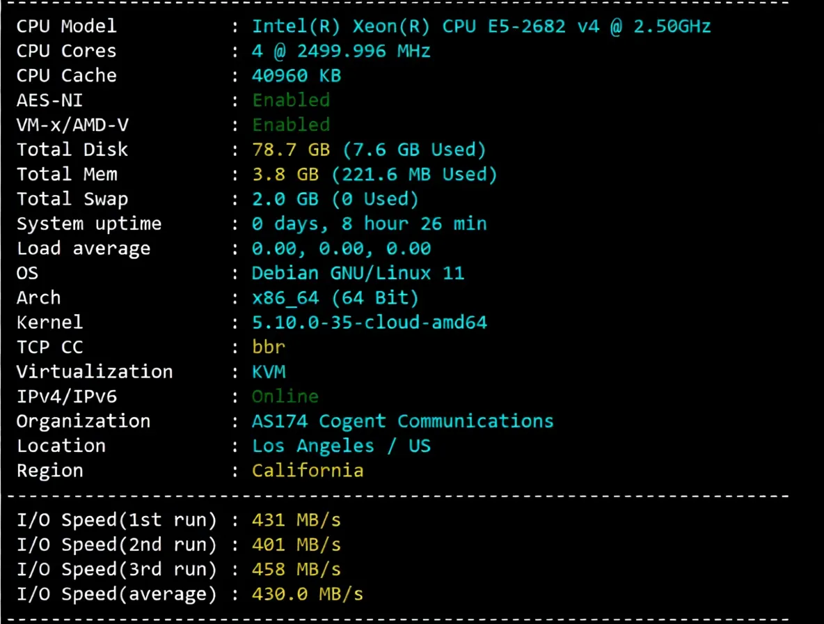 Detailed Review of LisaHost's Triple Network Direct Hong Kong VPS (Good Speed/Can Be Used as Transit) - Image 2