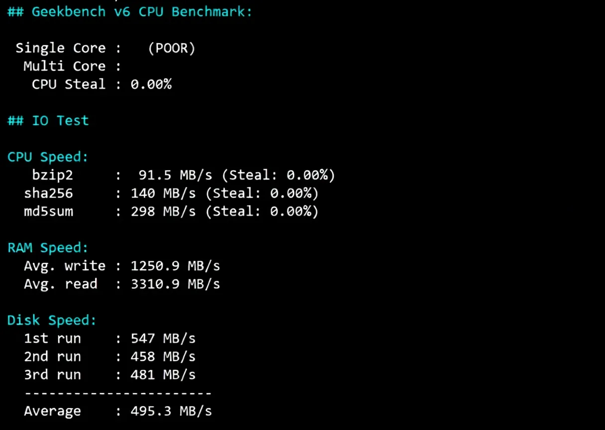 Detailed Review of LisaHost's Triple Network Direct Hong Kong VPS (Good Speed/Can Be Used as Transit) - Image 8