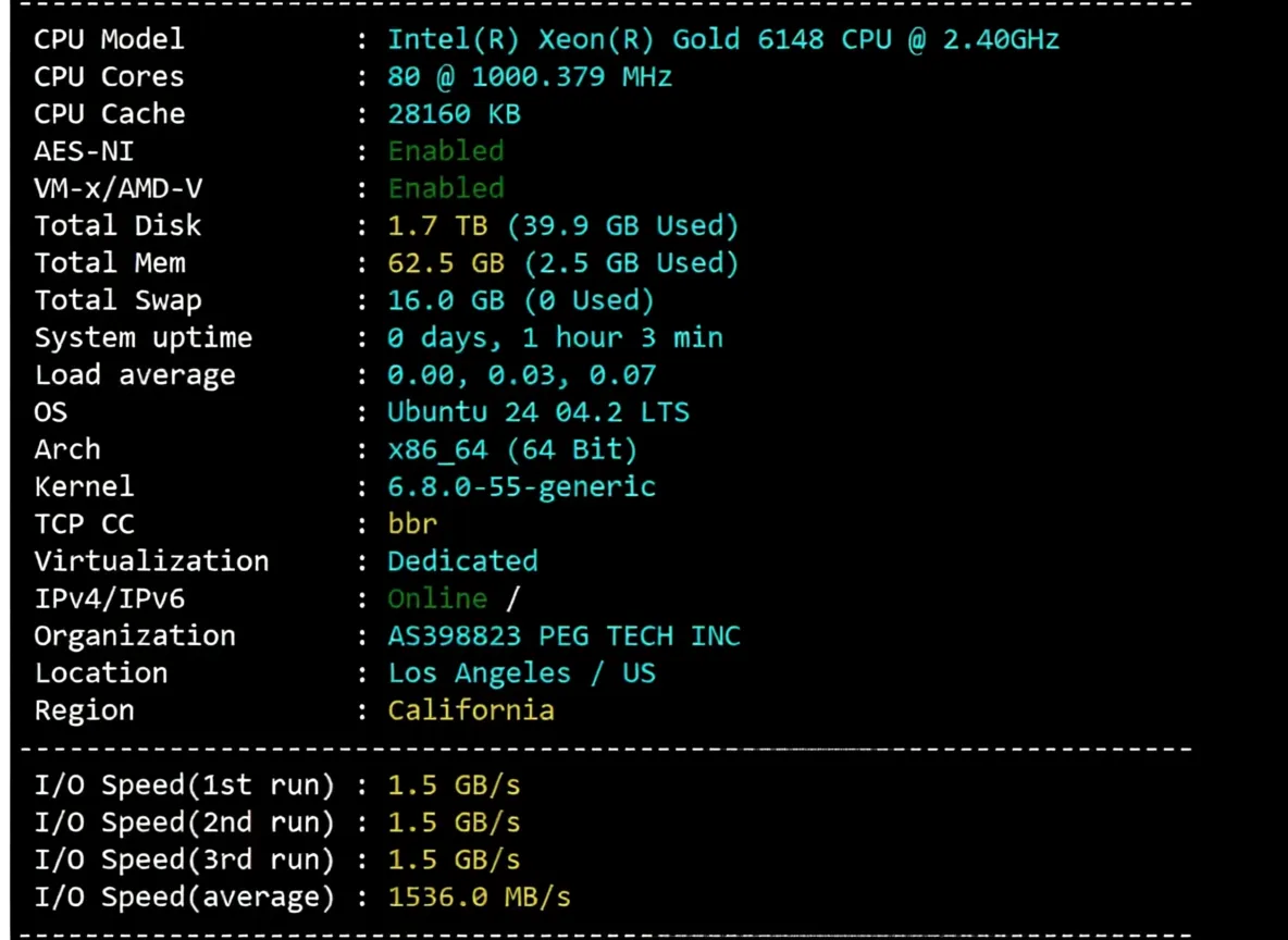 🟩Updated Version🟩 RakSmart USA Los Angeles Data Center "Mainland China Optimized VIP" Network Route Review - Image 2