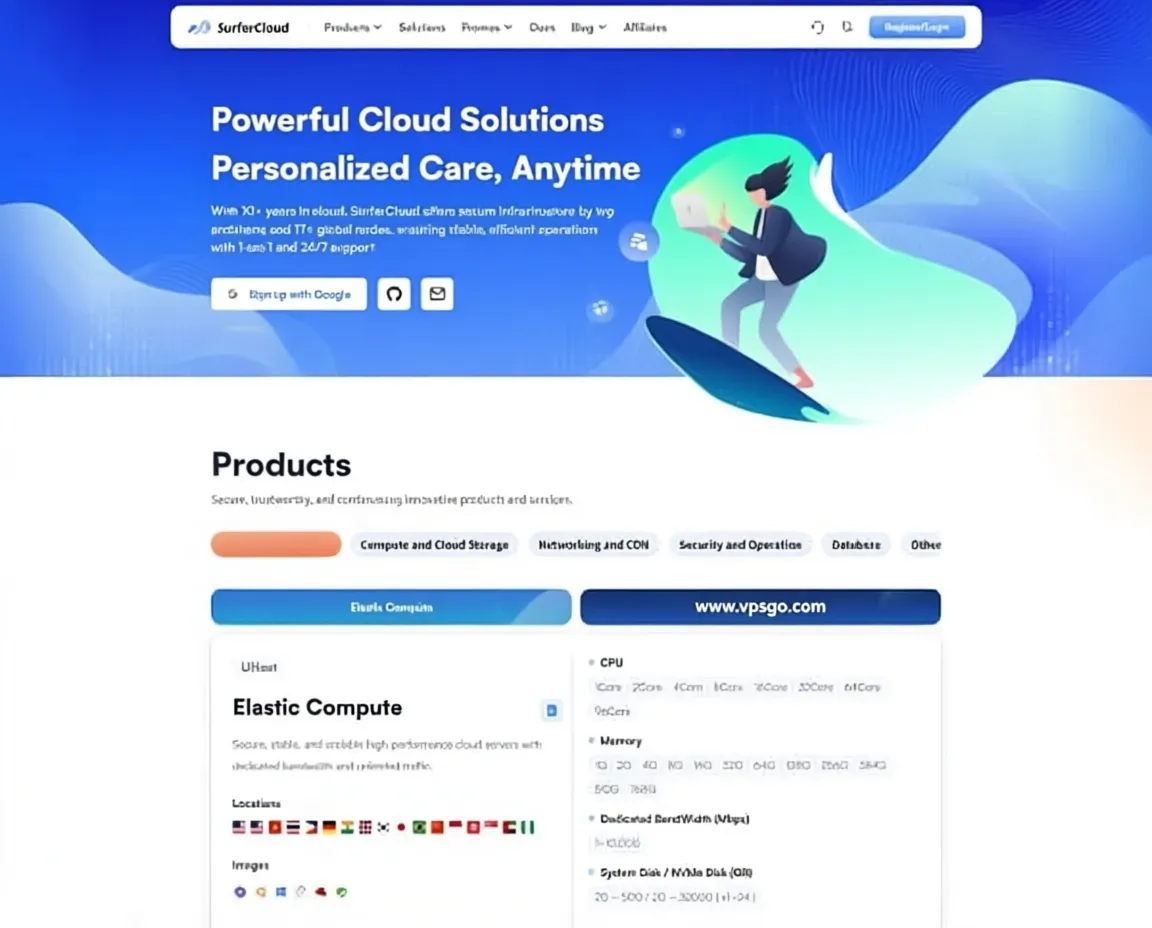 SurferCloud US Los Angeles Cloud Server Review: Unlocks TikTok/ChatGPT/Claude/Gemini and More - Image 1