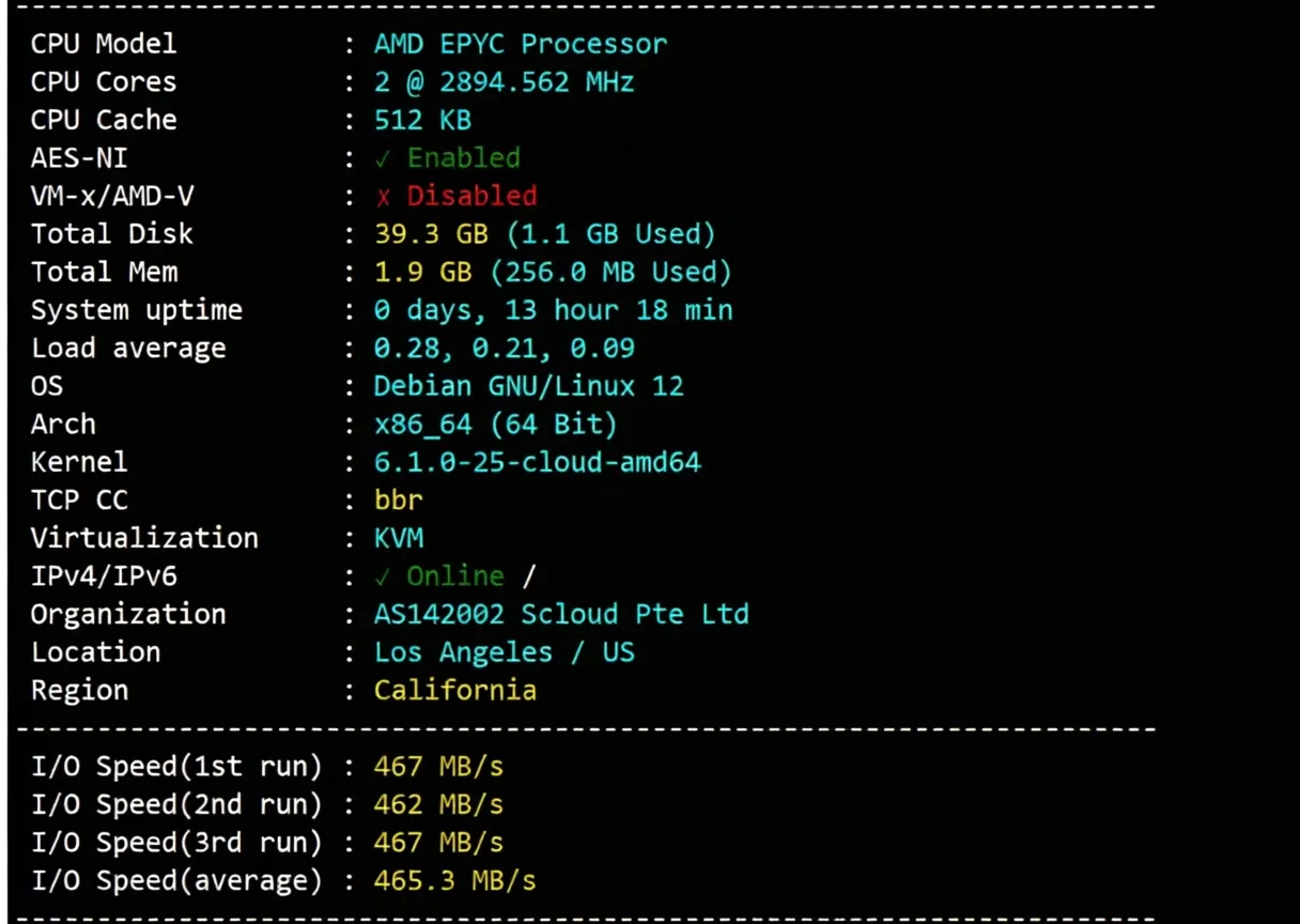 SurferCloud US Los Angeles Cloud Server Review: Unlocks TikTok/ChatGPT/Claude/Gemini and More - Image 3