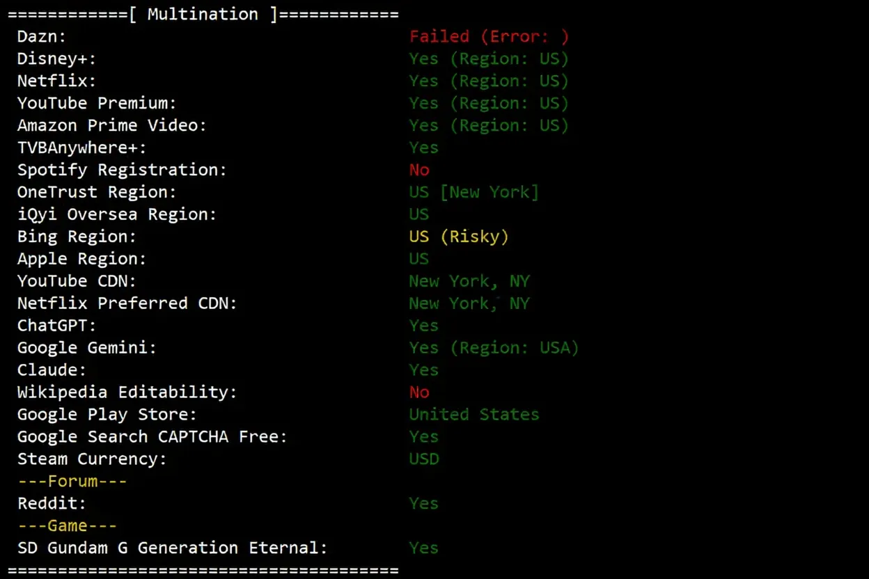 BandwagonHost US New York VPS (USNY_6) Review: Unblocks TikTok/AI, Ideal for China Unicom Users - Image 7