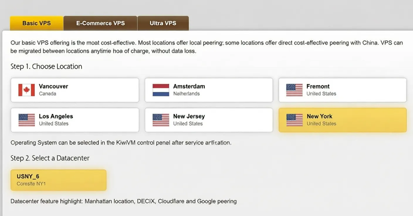 BandwagonHost US New York VPS (USNY_6) Review: Unblocks TikTok/AI, Ideal for China Unicom Users - Image 2
