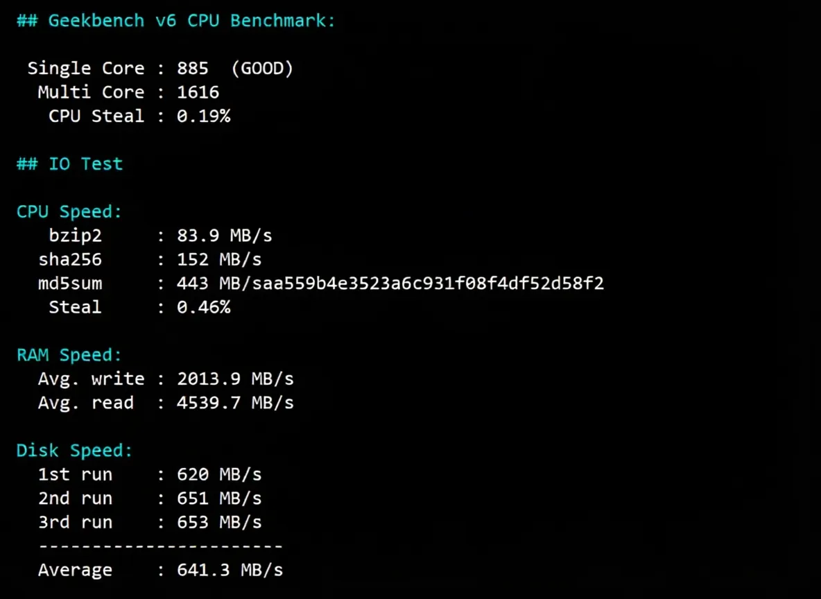 JustHost Sweden STO2 Data Center VPS Review: Unlocks TikTok, Decent Routing with No Detours - Image 9