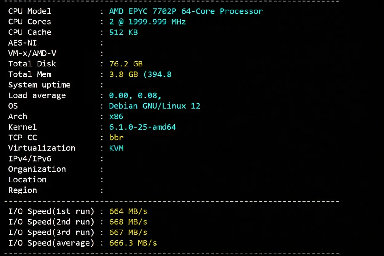 JustHost Austria (VIE2 Datacenter) Review: Unblocks TikTok/ChatGPT, Decent China Network Performance - Image 2