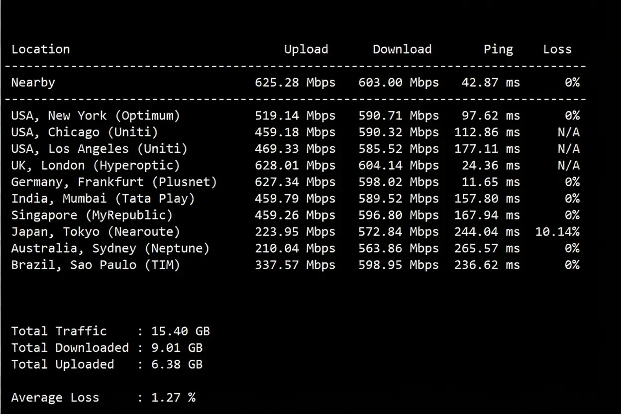 JustHost Austria (VIE2 Datacenter) Review: Unblocks TikTok/ChatGPT, Decent China Network Performance - Image 4