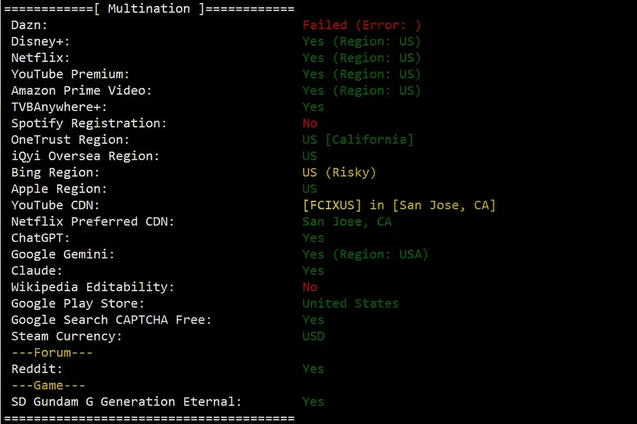 BandwagonHost Fremont (USCA_FMT) VPS Review: Unlocks TikTok/AI, Ideal for China Unicom - Image 7
