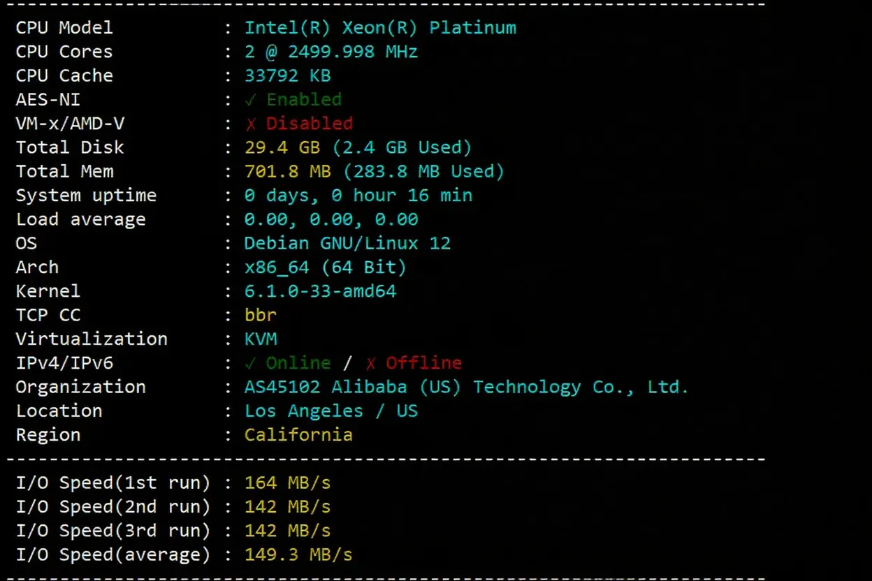 Alibaba Cloud US Silicon Valley Lightweight Application Server Review: Native IP Unlocks TikTok/AI, etc. - Image 2