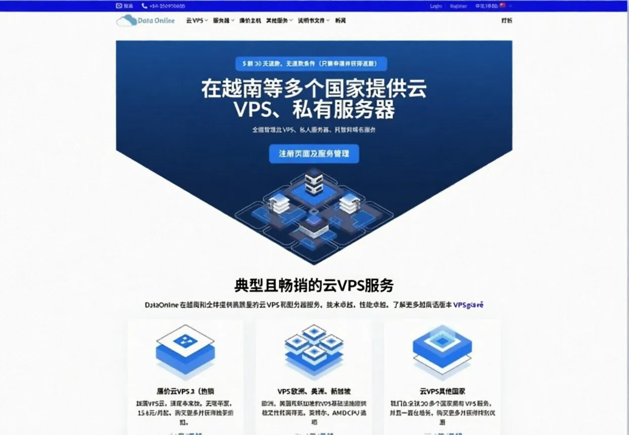 DataOnline Vietnam/Europe Servers: Clean IP with Optional Residential IP, High Bandwidth & Unlimited Traffic, 24/7 Fast Support - Image 1