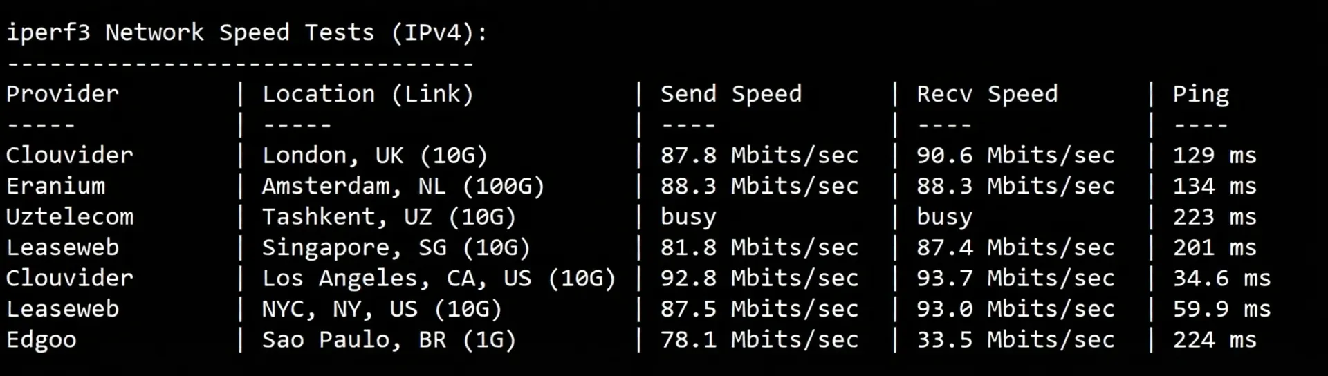 Detailed Review of RakSmart Seattle "China Optimized" Route Servers - Image 6
