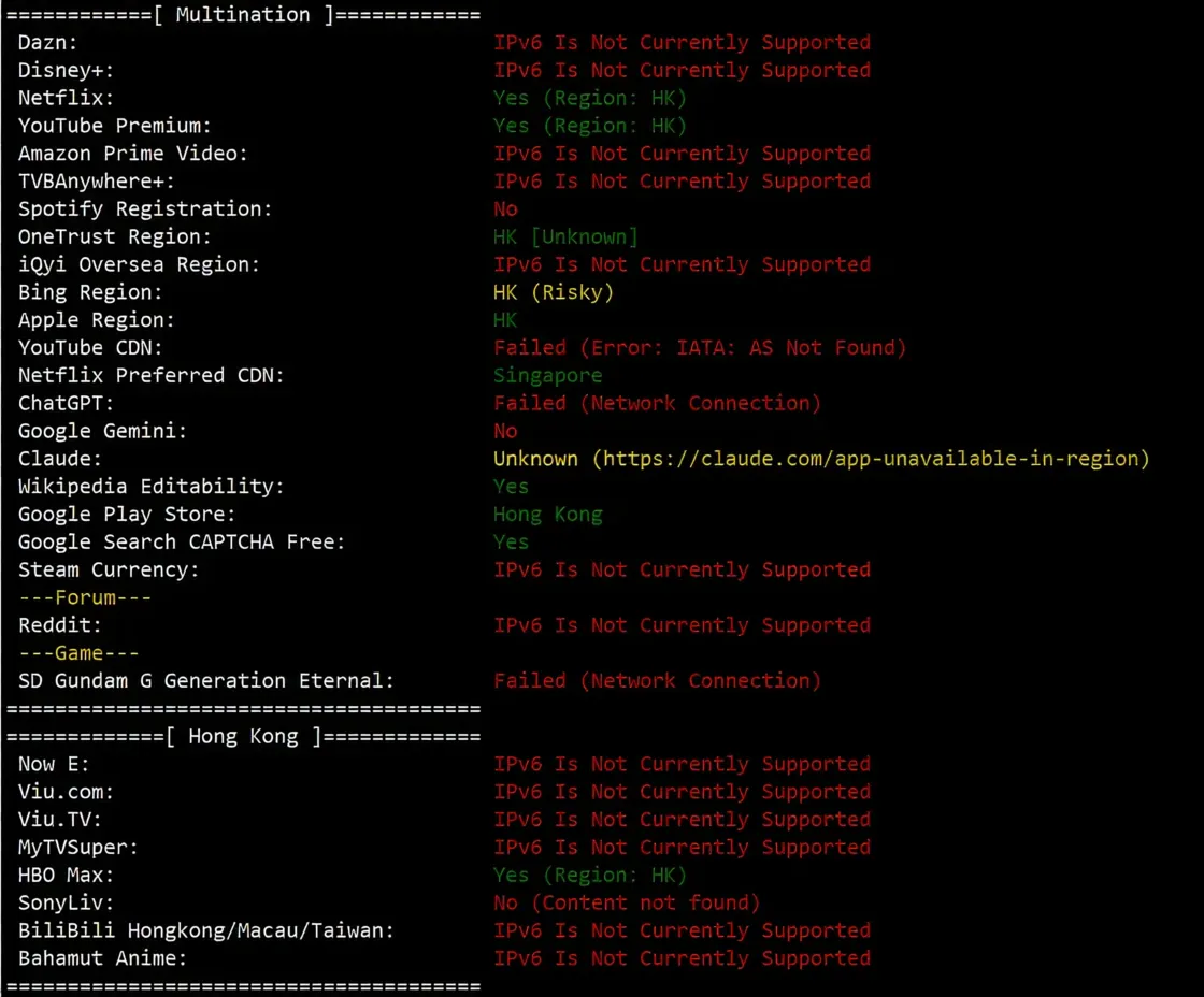 Danyun Hong Kong VPS (BGP Direct Connection - Zone A) Review: 24/7 High-Speed Direct Connection for Three Networks - Image 8