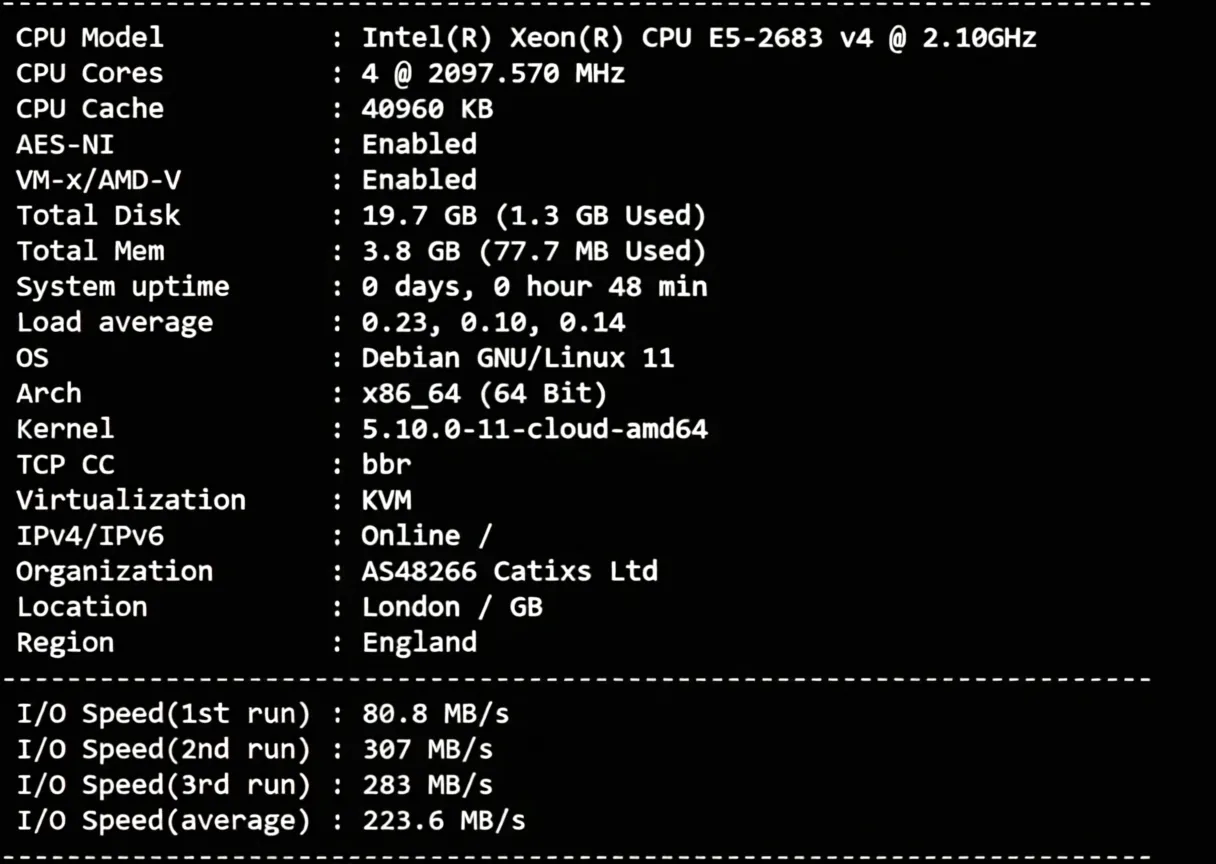lisauk1 详细测评lisahost英国VPS，原生英国IP+高端优化线路，适合运营TikTok等流媒体