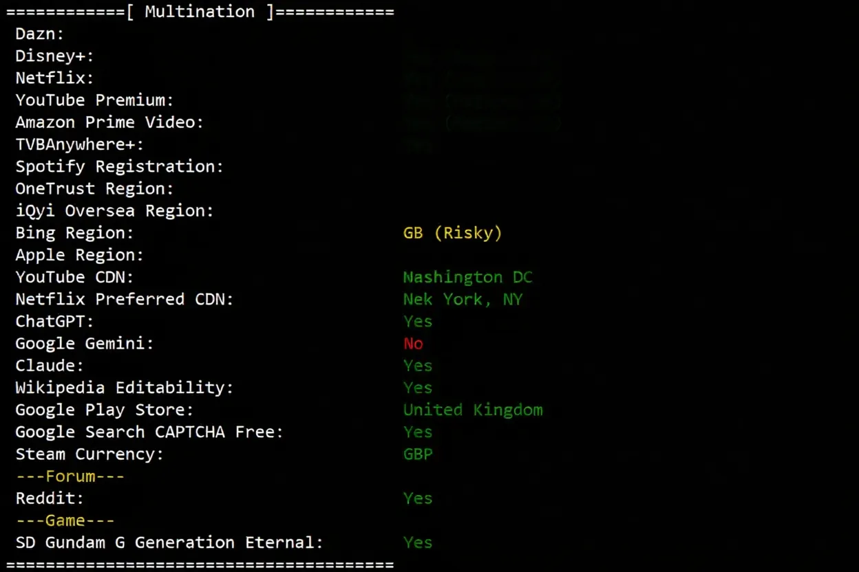 Detailed Review of 666clouds UK Dual ISP Residential IP Series VPS, Unlocking TikTok/ChatGPT and More - Image 8