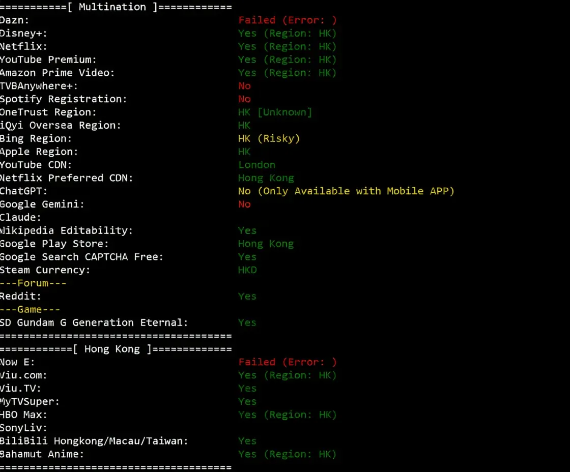 hncloud Hong Kong Lightweight Cloud Optimized Return to China Route Detailed Review - Image 7