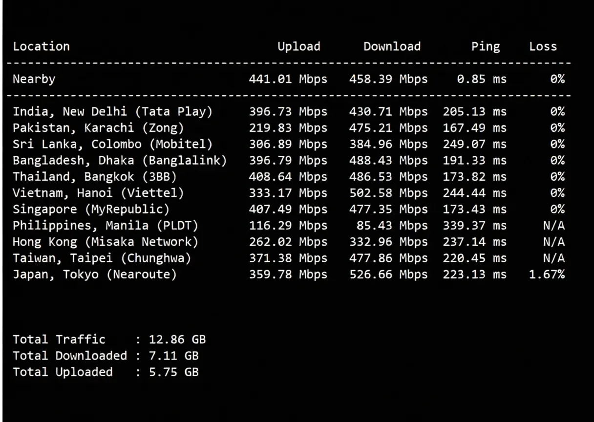 inet.ws Germany VPS Review: Decent Return Routes, Unlocks TikTok/ChatGPT/Netflix and More - Image 5